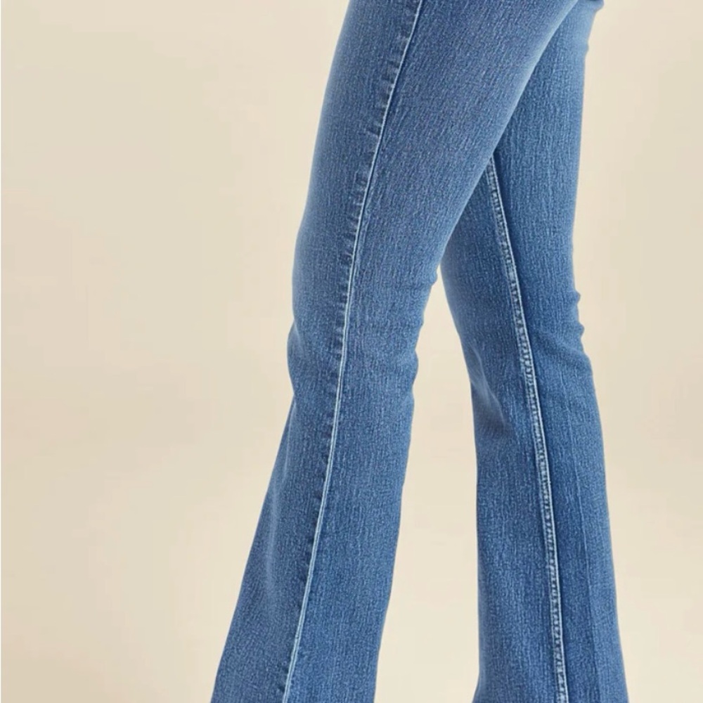 VENUS Blue Boot Cut Jeans Classic Style - Picture 4 of 8